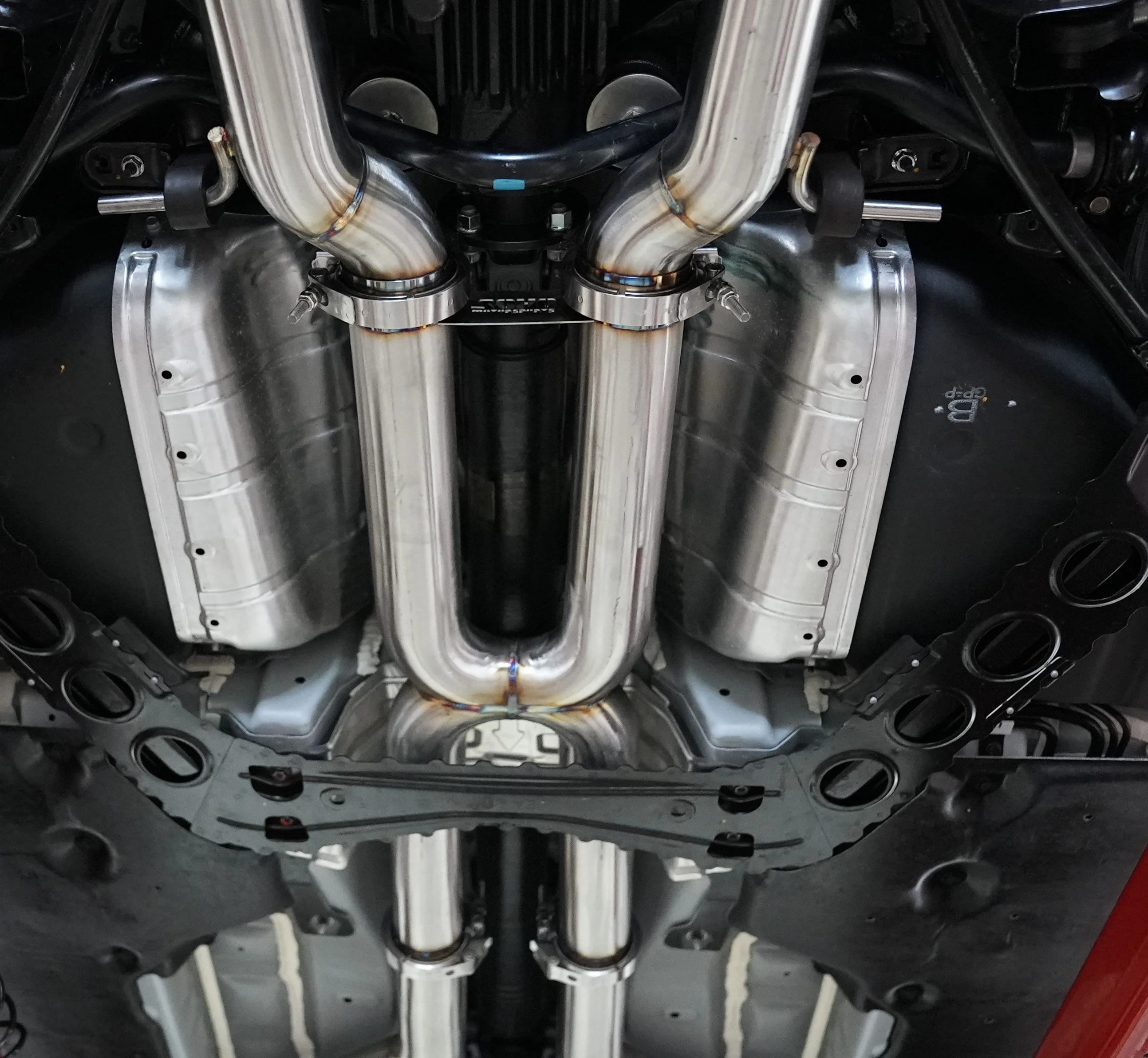 SOHO Motorsports Nissan Z, Q50, and Q60 3" Dual Exit Exhaust System - Image 4