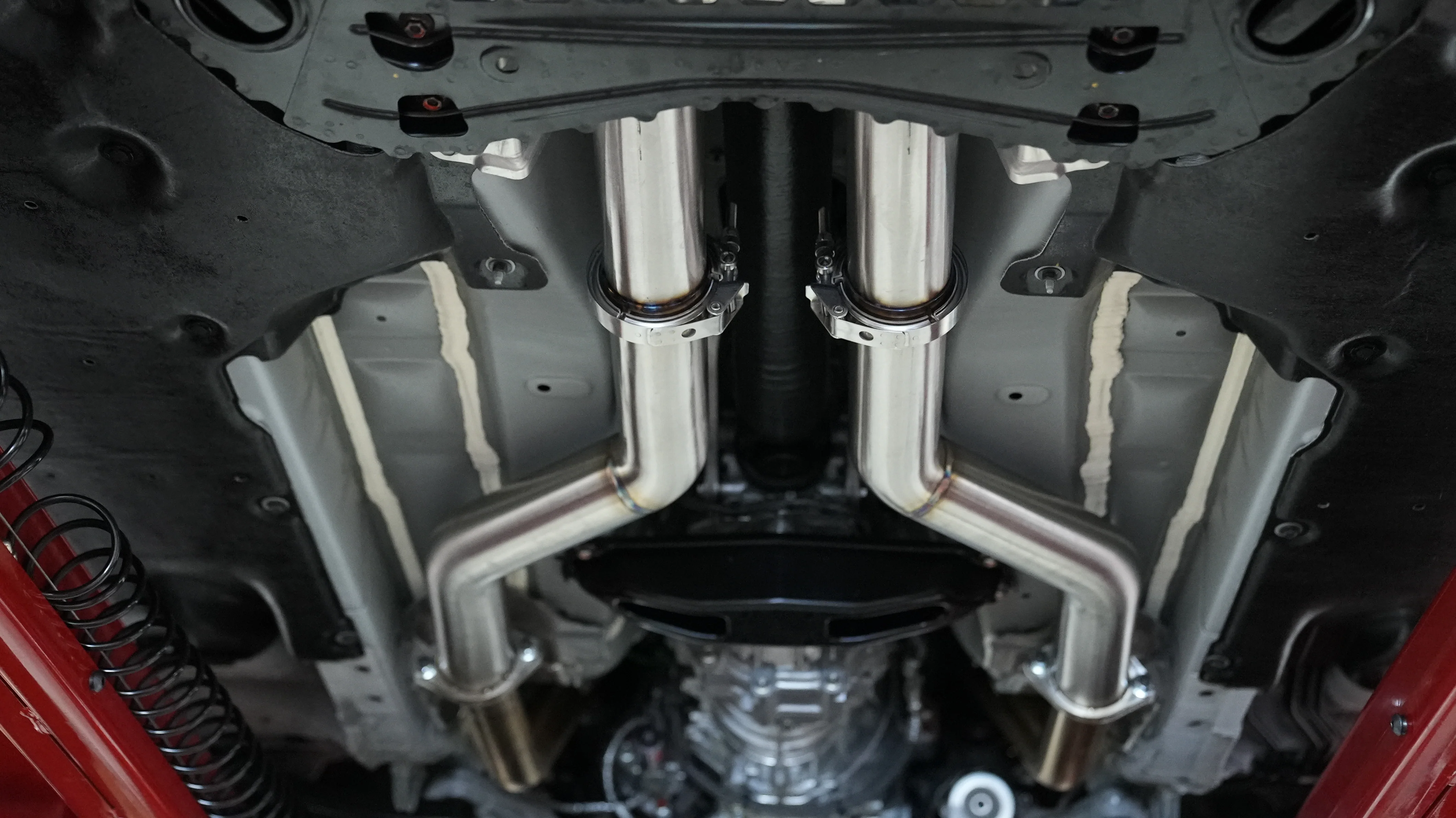 SOHO Motorsports Nissan Z, Q50, and Q60 3" Dual Exit Exhaust System - Image 5