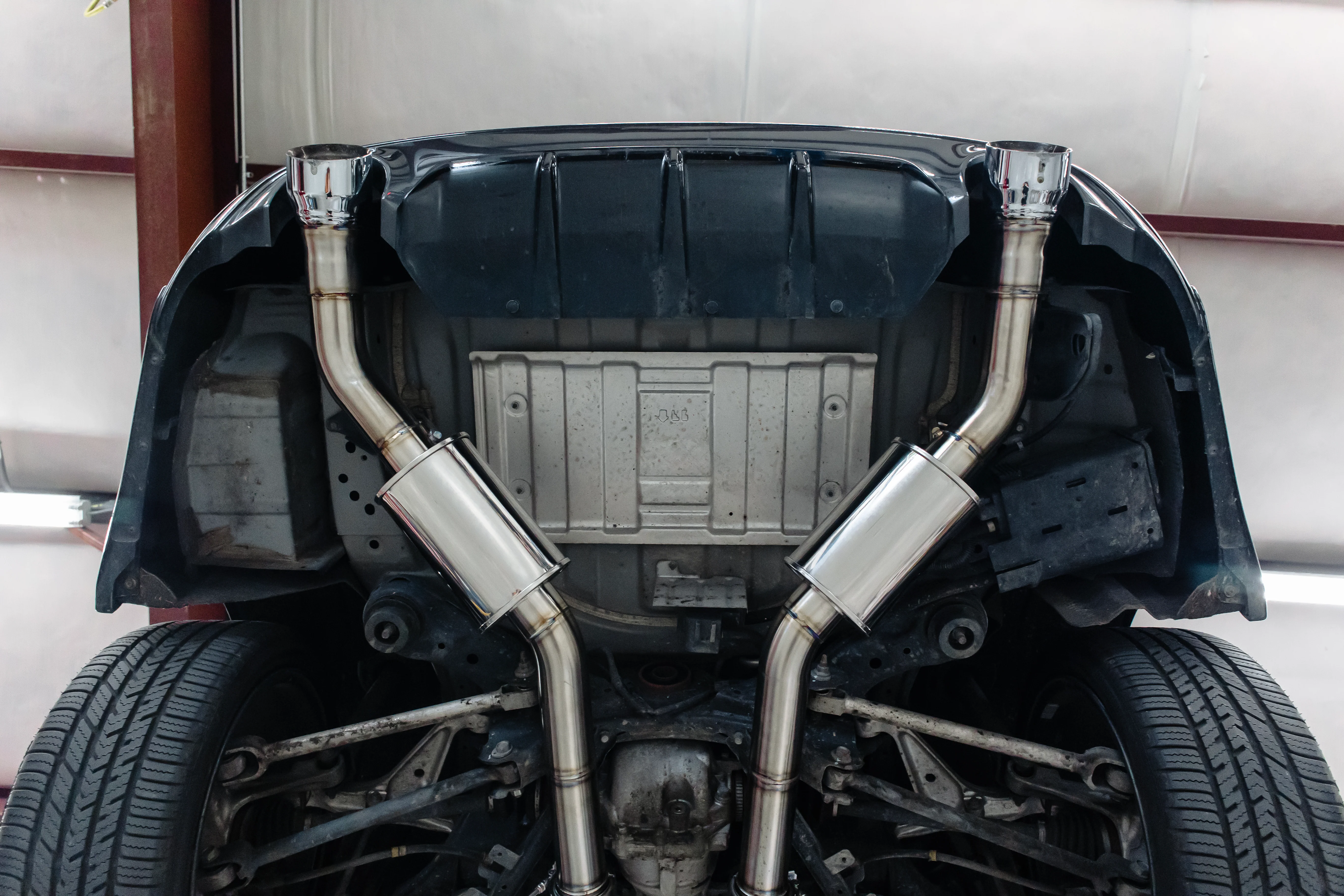 SOHO Motorsports Nissan Z, Q50, and Q60 3" Dual Exit Exhaust System - Image 6