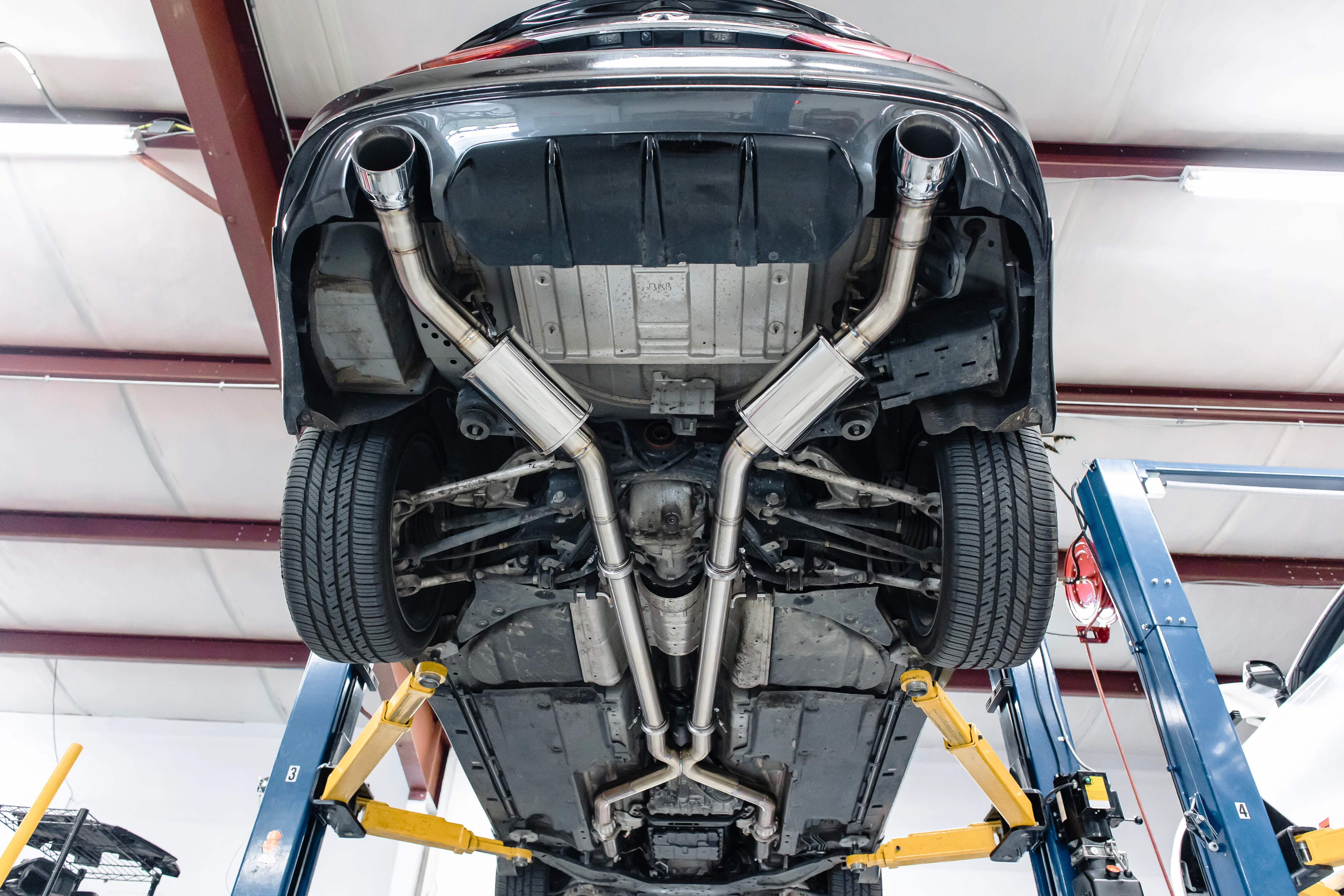 SOHO Motorsports Nissan Z, Q50, and Q60 3" Dual Exit Exhaust System - Image 8