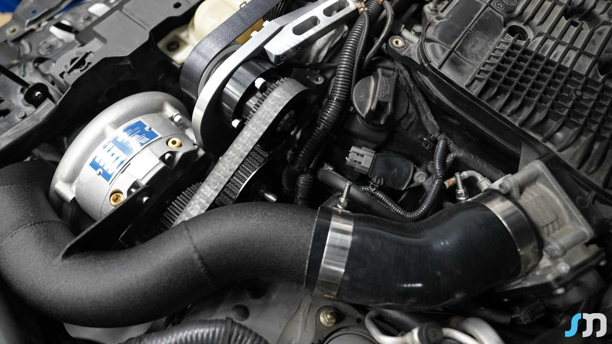 SOHO Motorsports Q50 V2 A2A LYTE Supercharger Kit (VQ37VHR) - Image 5